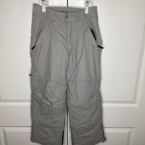 boys Columbia Insulated Ski/ Snowboard Pants‎ 14/16 Gray - Picture 1 of 5